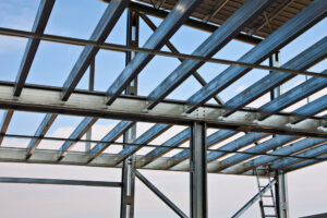 Steel mezzanine floor